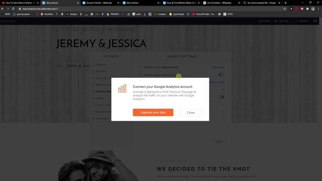 How To Connect Google Analytics With Webnode смотреть онлайн