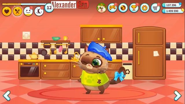 КОТЕНОК БУБУ #11 / Котик заболел. Лечим кота / мультик игра для детей #AlexanderSan смотреть онлайн