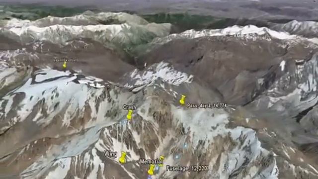 Alive: Flight 571 Crash Site In Google Earth