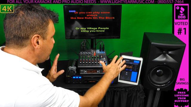 Recording Studio Home Karaoke System With Bluetooth, Pro Wireless Mics, Yamaha MG10XU Mixer & More