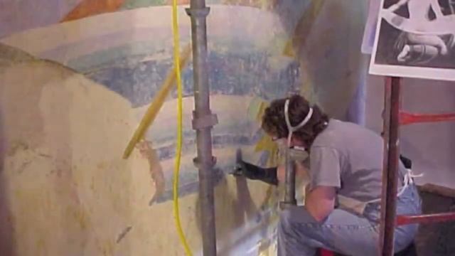 Cleaning Overpaint (After Being Painting Out) Off Murals - Comparison of TSU and Fair Park Murals смотреть онлайн