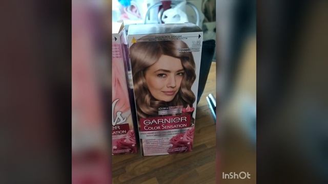 Затемнение корней Garnier Color Sensation оттенок 7.12 смотреть онлайн