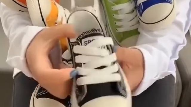 Классические детские туфли, парусиновые туфли карамельных цветов на шнуровке, повседневные базовые смотреть онлайн