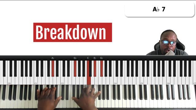Nice Jazz Gospel Progressions in Gb | Just Want To Praise You Piano Tutorial смотреть онлайн