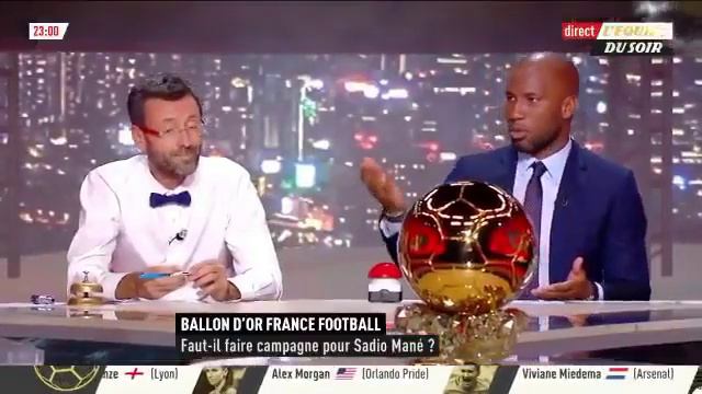 Drogba sadio mangé c'est mérité ballon d'or FIFA 2019 смотреть онлайн