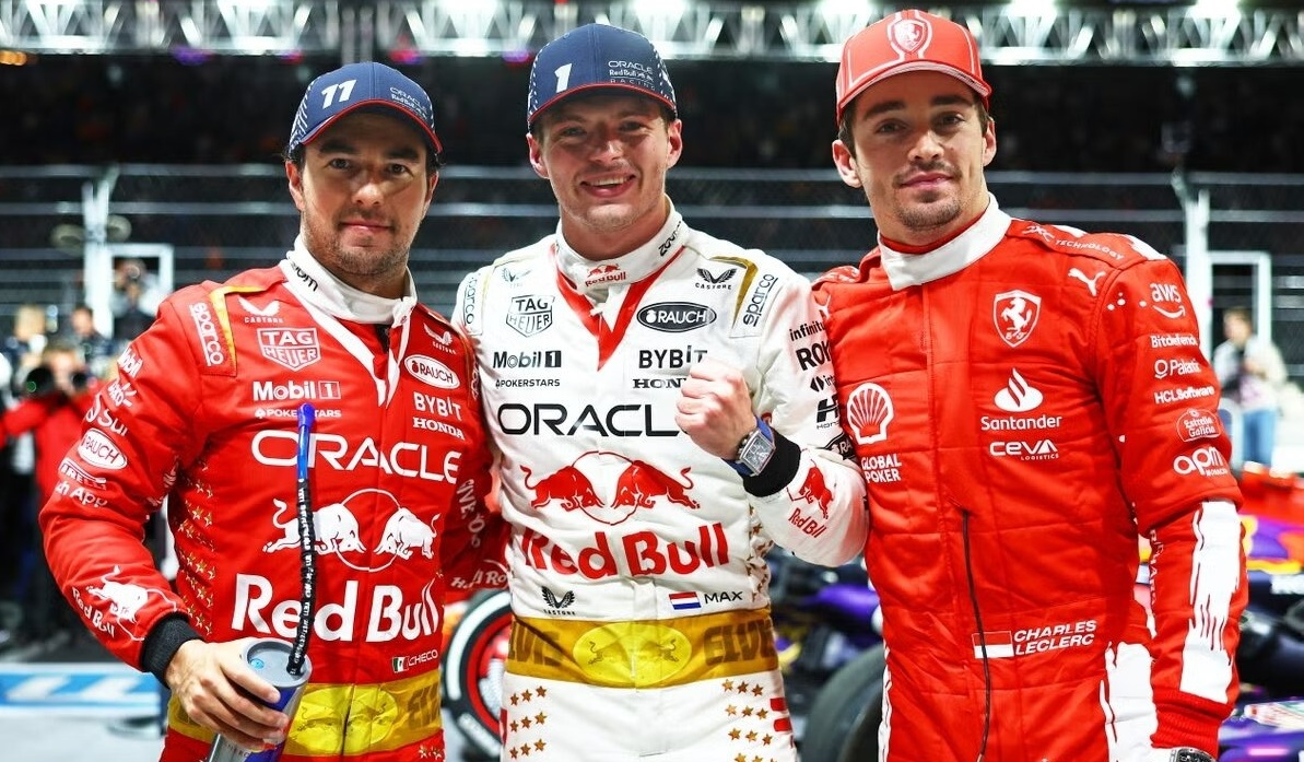 Подиум Гран-при Лас-Вегаса смотреть онлайн