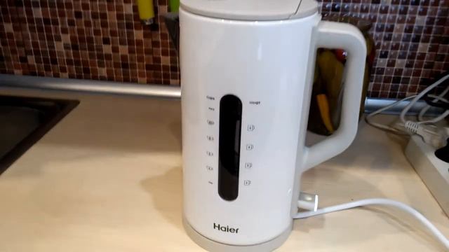 Чайник электрический  Haier hk-600 отзыв, обзор.