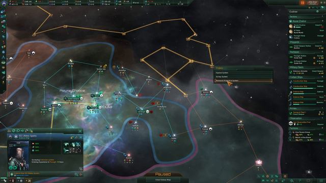 [5] First Blockage - Stellaris: Necroids Modded Gameplay w/ Wolfdemon смотреть онлайн