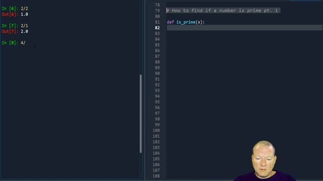 Python Basics Tutorial How To Find If A Number Is Prime Part 1 смотреть онлайн