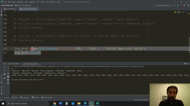 How to build Interactive Excel Dashboard with Python - Dash смотреть онлайн