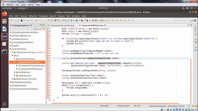 MapReduce and Design Patterns - Composite Join Pattern Example смотреть онлайн