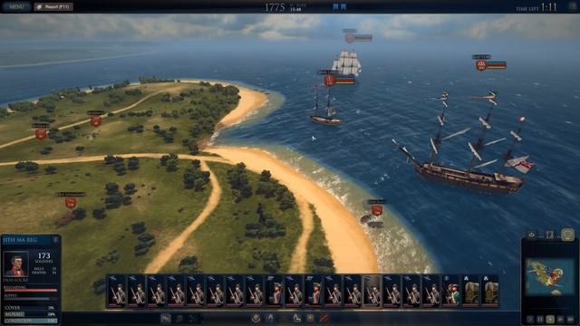 Insane D-DAY Invasion, BUT with Revolutionary War Ships in Ultimate Admiral: Age of Sail смотреть онлайн