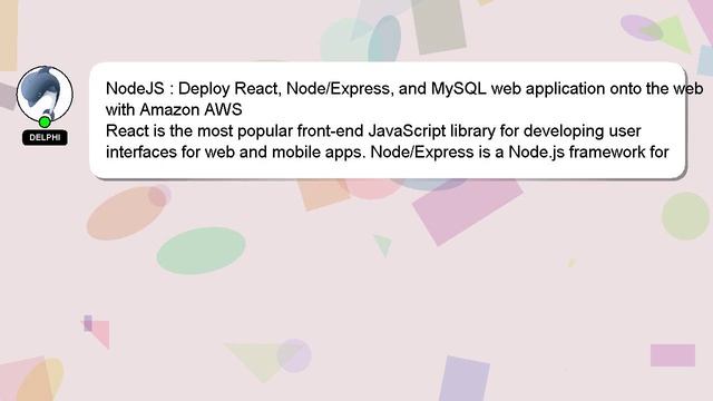 NodeJS : Deploy React, Node/Express, and MySQL web application onto the web with Amazon AWS смотреть онлайн