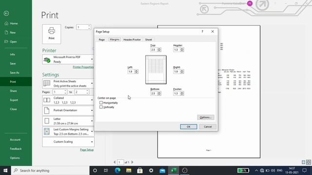 Microsoft excel -365 tutorail no-8 | HINDI | Oriantation and page layout options смотреть онлайн