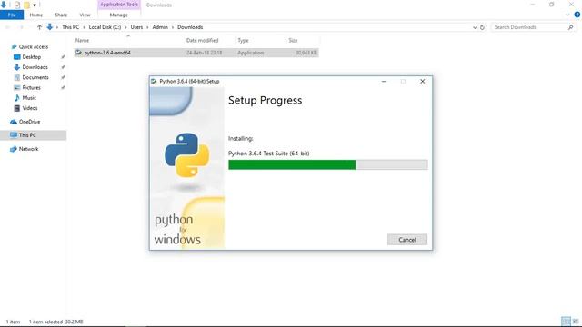 Python Install on Windows смотреть онлайн