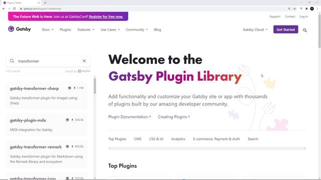 Gatsby Tutorial #12 - Markdown & Transformer Plugins смотреть онлайн