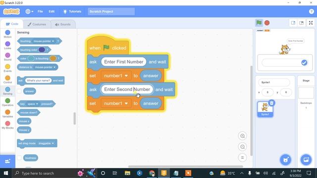10# Are the Numbers Equal | Scratch Coding Practices & challenging Tasks смотреть онлайн