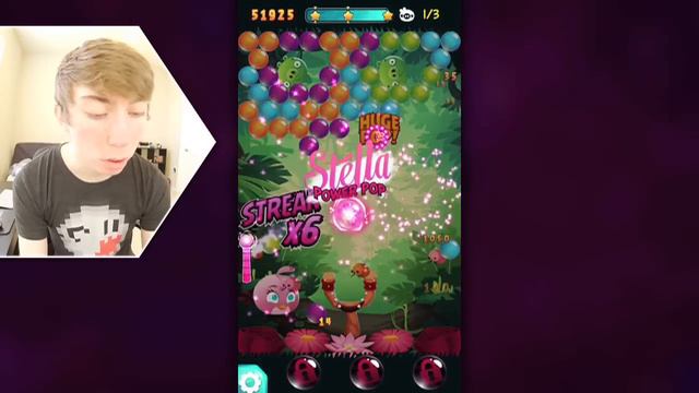 ANGRY BIRDS STELLA POP! (iPhone Gameplay Video) смотреть онлайн