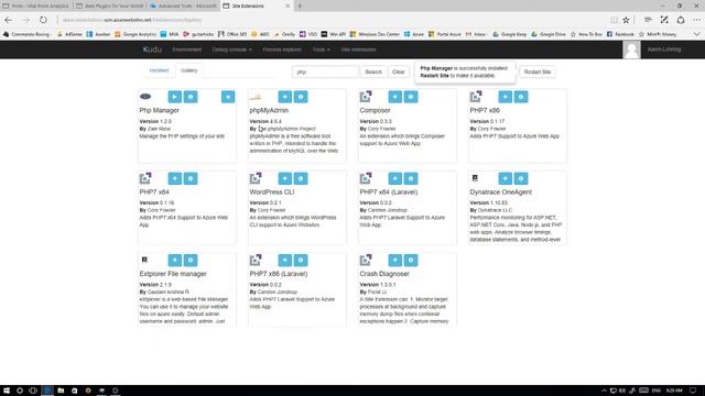 Setting Azure PHP Settings for Wordpress смотреть онлайн