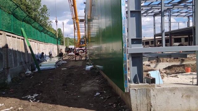 Как монтировать сендвич панели с вертикальной раскладкой!! смотреть онлайн