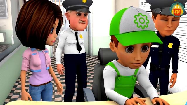 Carro de policia para niños. Policia animados en español. Carros infantiles Animados carros. смотреть онлайн