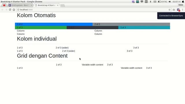 03 - Grid System Bootstrap 4 Beta смотреть онлайн