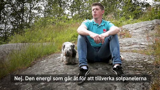 Solstrålen Tommy berättar om solceller - Är solceller dåligt för miljön? смотреть онлайн