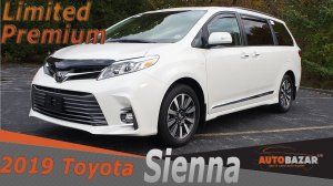 2019 Toyota Sienna Limited Premium AWD. Добавили в минивэн аксессуаров. Видео обзор на русском
