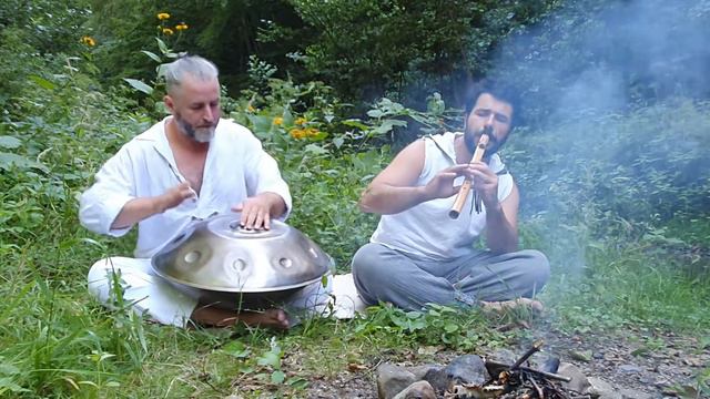 Native American Style Flute & Handpan - NaturesCall смотреть онлайн