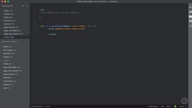 23 Theme Development Creating a Dynamic Sidebar Template смотреть онлайн