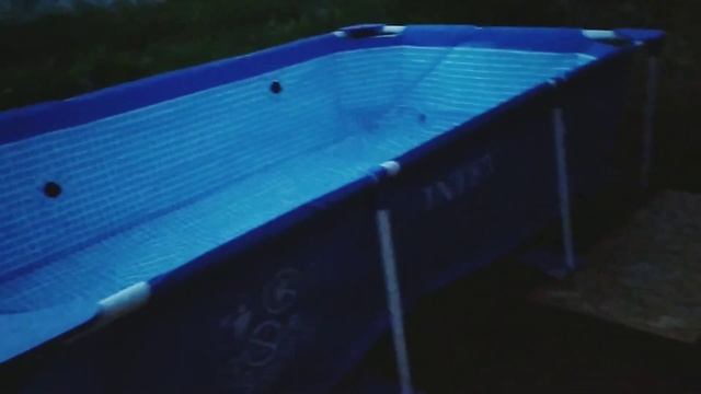 Собрали каркасный бассейн смотреть онлайн