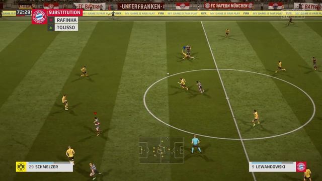FC Bayern Munich vs Borussia Dortmund (1:1; penal 1:3) - FIFA 18 смотреть онлайн