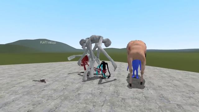 ALL TREVOR HENDERSON CREATURES BATTLE?! - Garry's Mod Sandbox смотреть онлайн