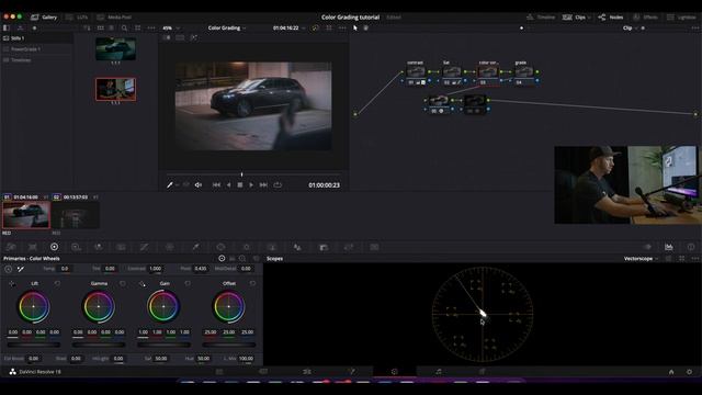 My Color Grading Workflow in Davinci Resolve + Dehancer Pro Tutorial смотреть онлайн