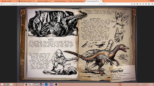Troodon! (ARK: Survival Evolved) Dossier