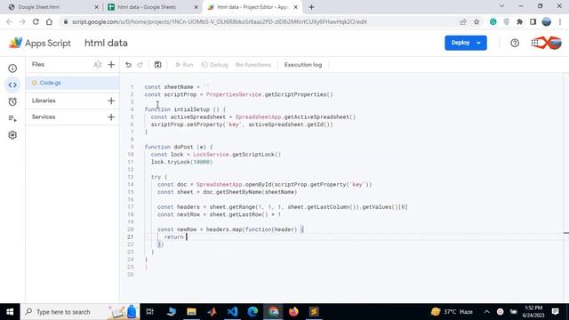 Google Sheets | How To Send HTML Form Data To Google Sheets смотреть онлайн