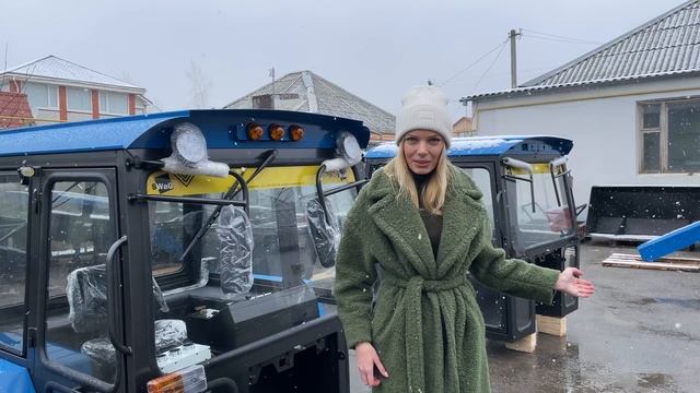 Универсальная кабина на трактор МТЗ. смотреть онлайн