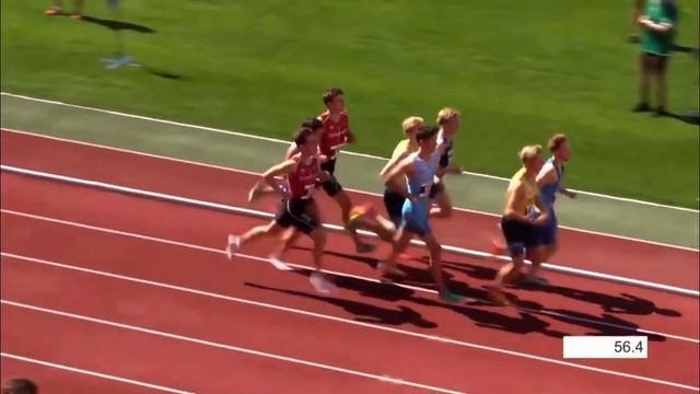 JNM 2023 U20 Guld 800m - Erik Skoglund смотреть онлайн
