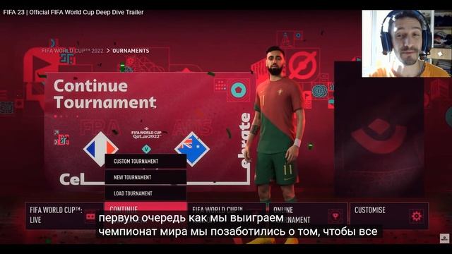 РАЗБОР ТРЕЙЛЕРА ЧЕМПИОНАТА МИРА ФИФА 23 ★ WORLD CUP FIFA 23 ★ ВСПОМИНАЕМ FIFA 98 Road to World Cup смотреть онлайн