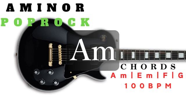 A Minor Pop Rock Backing Track 100 BPM смотреть онлайн