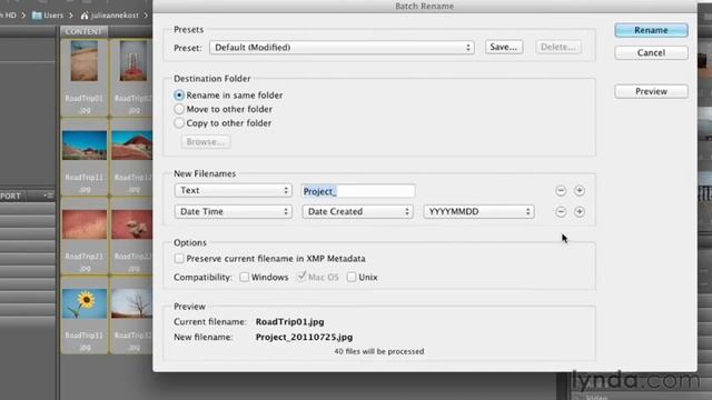 7 - Изменение имен файлов и пакетного переименования (фотошоп с нуля) смотреть онлайн