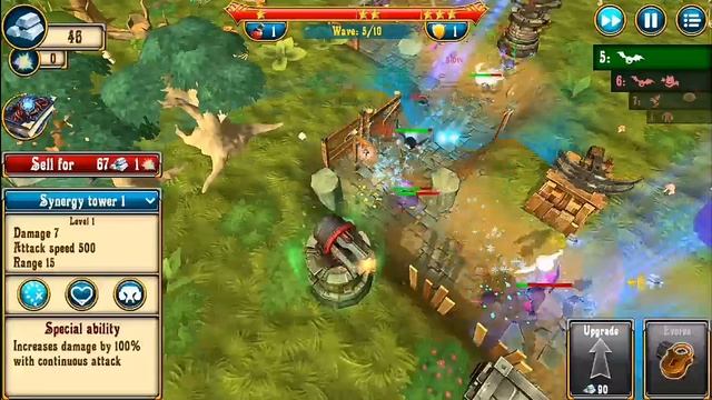 FANTASY REALM TD level 4 смотреть онлайн