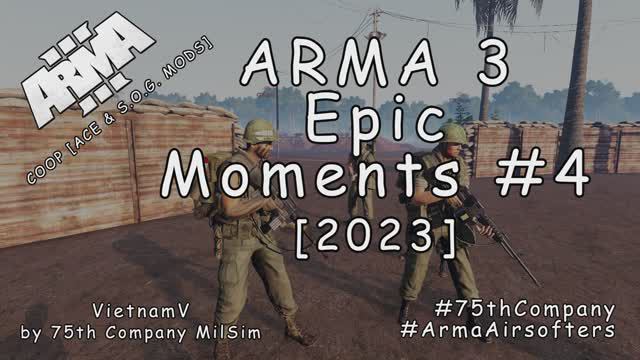 ARMA 3 - Эпичные моменты #4 - Доброе утро, Вьетнам! [2023] смотреть онлайн