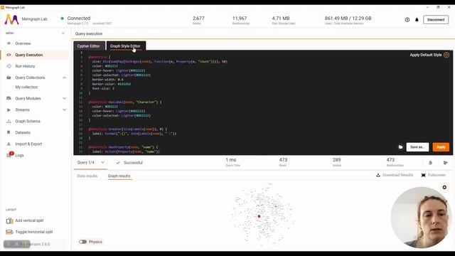 Memgraph Lab 2.6.0 - Feature Overview смотреть онлайн