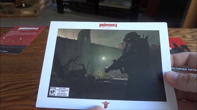 Wolfenstein II: The New Colossus Lithograph Launch Kit Unboxing & Review - HD 1080p смотреть онлайн