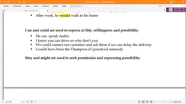 Model Verbs | Unit 4 (Section B: Structure) | AIOU B.A/BS English (1423) | Scholars Institute смотреть онлайн