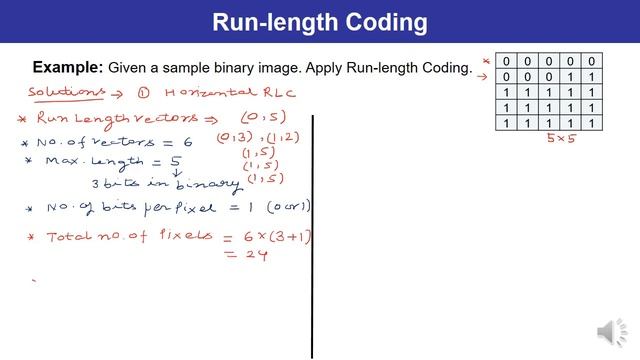 L40 | Run-length Coding (RLC) | Lossless Compression Algorithm || Digital Image Processing (AKTU) смотреть онлайн