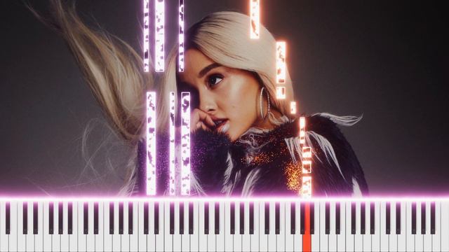 Ariana Grande - bye | EASY Piano Tutorial by OCTOBER смотреть онлайн