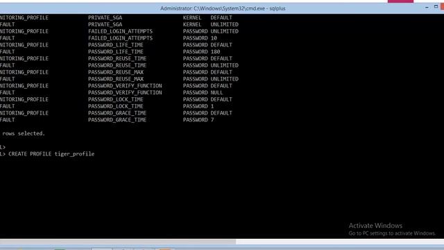 How To Create Profile In Oracle смотреть онлайн