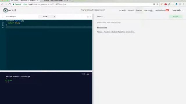 repl.it Classroom Instructions смотреть онлайн